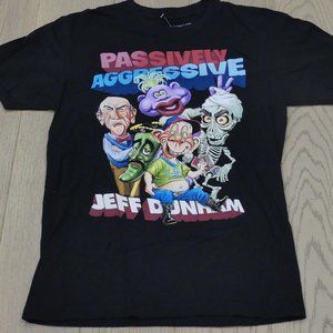 Jeff Dunham Passively Aggressive Black Small T-Shirt